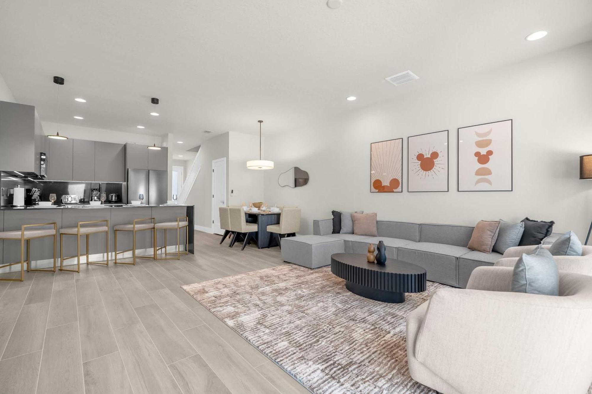 Upstay - Modern Family Townhouse W Private Pool Orlando Eksteriør bilde