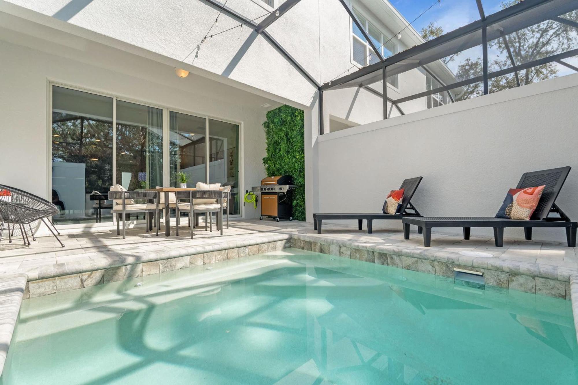 Upstay - Modern Family Townhouse W Private Pool Orlando Eksteriør bilde